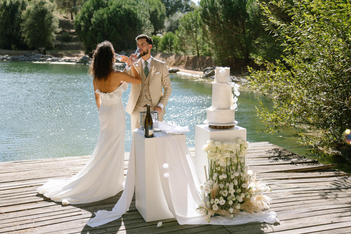 Imagem do casamento de Vania e Luis